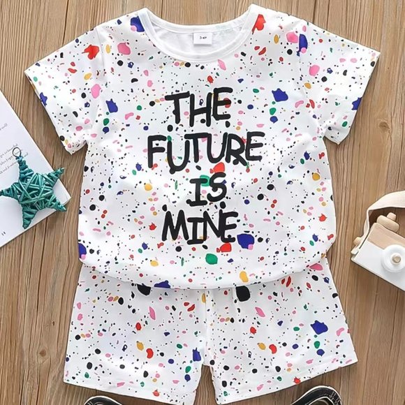 NEW Boy's The Future is Mine Outfit - Picture 1 of 2